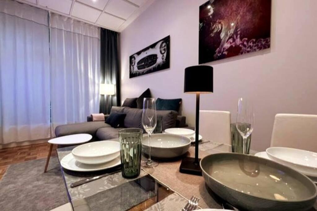 Soul-Apartment Terrasse Privat-Parkplatz Boxspringbett 55Zoll Tv Wlan 莱比锡 外观 照片