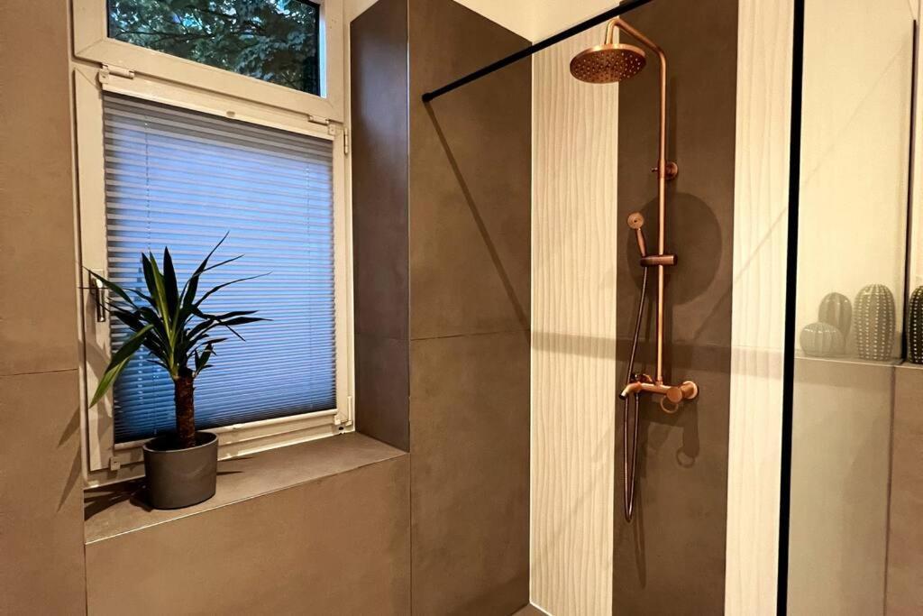 Soul-Apartment Terrasse Privat-Parkplatz Boxspringbett 55Zoll Tv Wlan 莱比锡 外观 照片