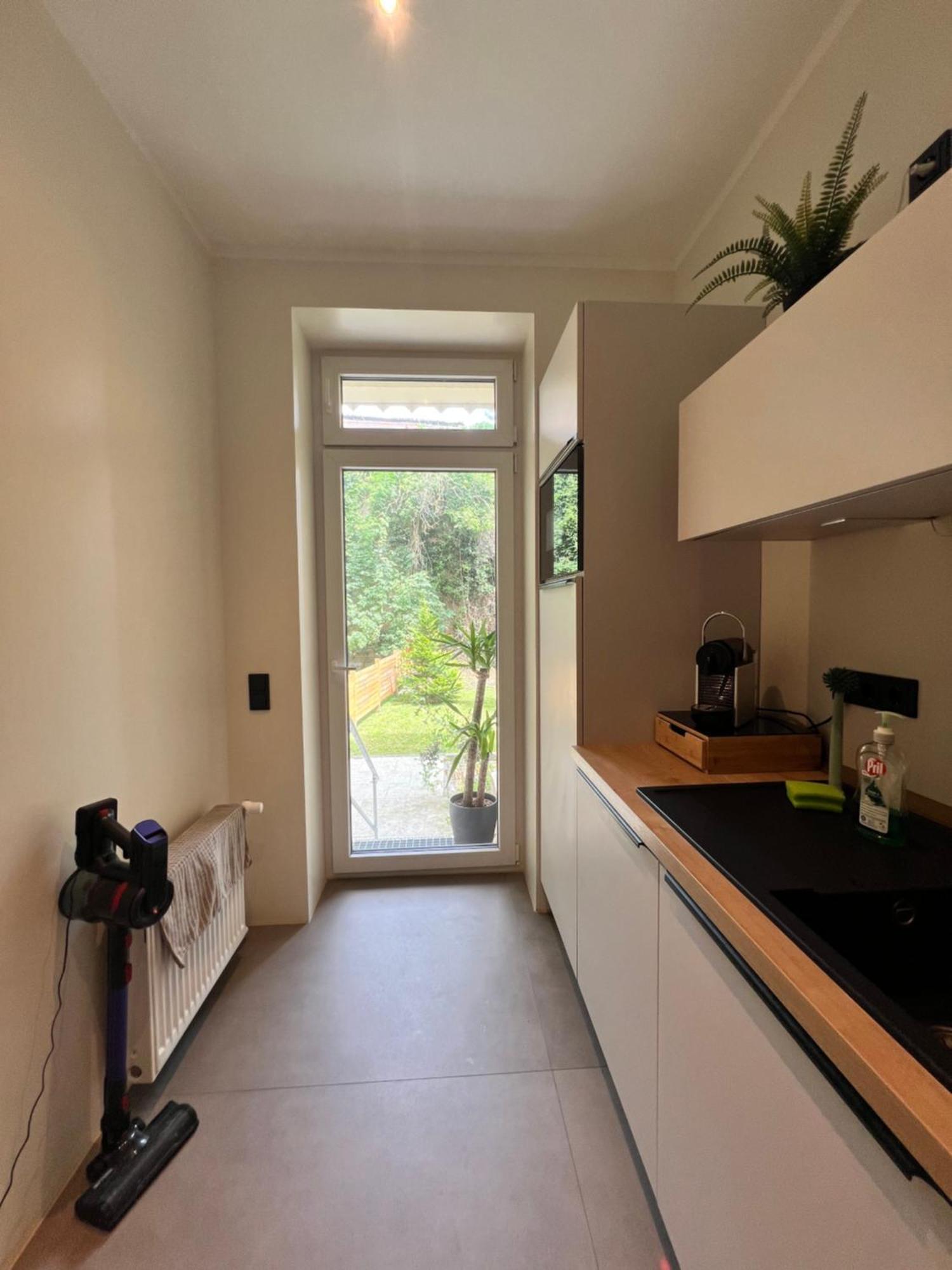 Soul-Apartment Terrasse Privat-Parkplatz Boxspringbett 55Zoll Tv Wlan 莱比锡 外观 照片
